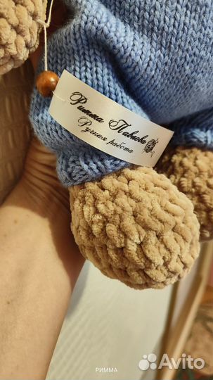 Мягкие вязанные игрушки ручной работы