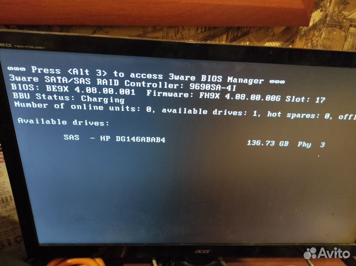 Raid контроллер amcc Storage 3Ware 9690SA-4I