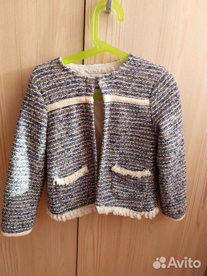 Жакет для девочки 6-7 лет