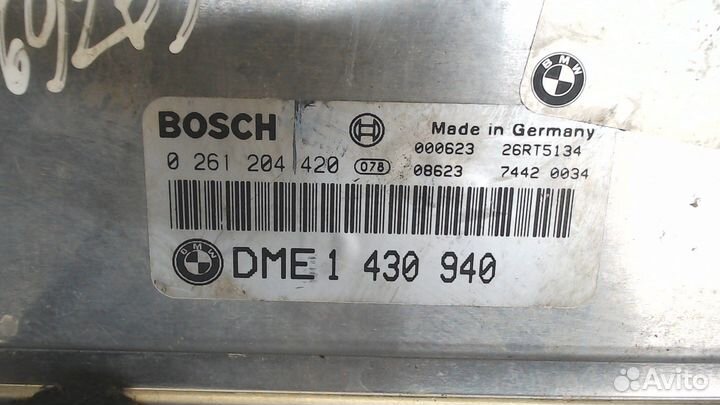 Блок управления двигателем BMW 3 E46, 1999