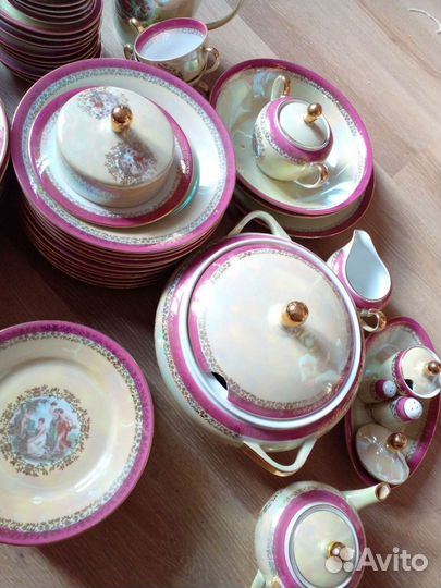 Сервиз столовый Fortuna eisanberg фарфор из ГДР