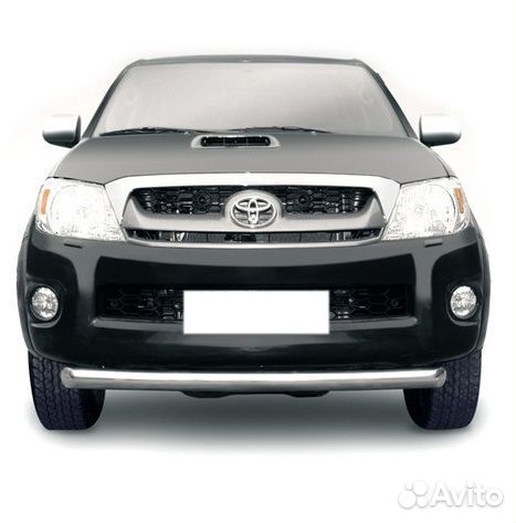 Защита переднего бампера Toyota hilux
