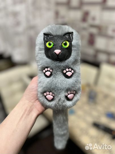 Мягкая игрушка котик