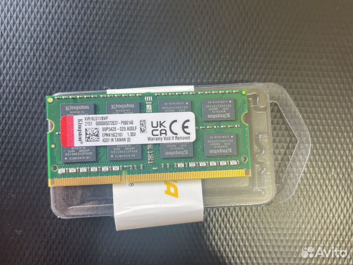 Оперативная память ddr3l-8gb для ноутбука