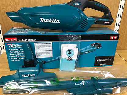 Аккумуляторный пылесос XGT Makita CL002GZ01 Новый