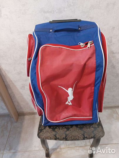 Чемодан на колесах большой для фигурного катания