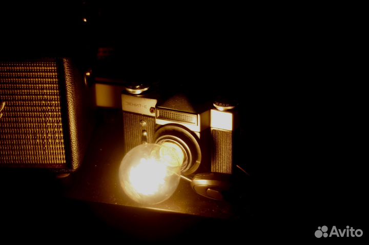 Светильник ночник из фотоаппарата зенит