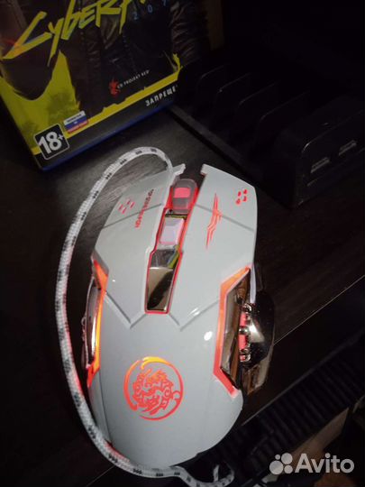 Компьютерная мышка (бесшумная, игровая, проводная)