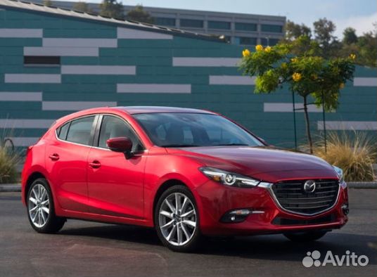Стекло фары Mazda 3 BM