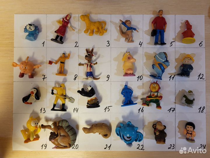 Игрушки из киндера