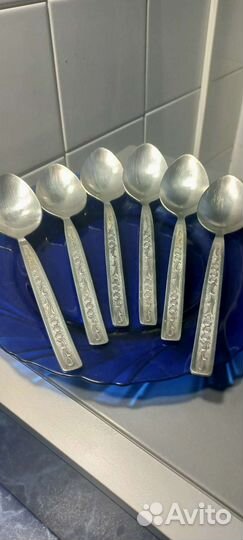 Мельхиоровые, посеребреные ложки, СССР