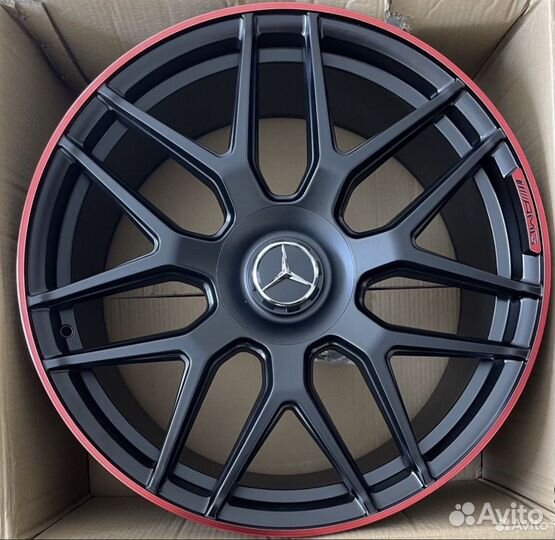 Диски AMG R22 на Mercedes G klass 5x130