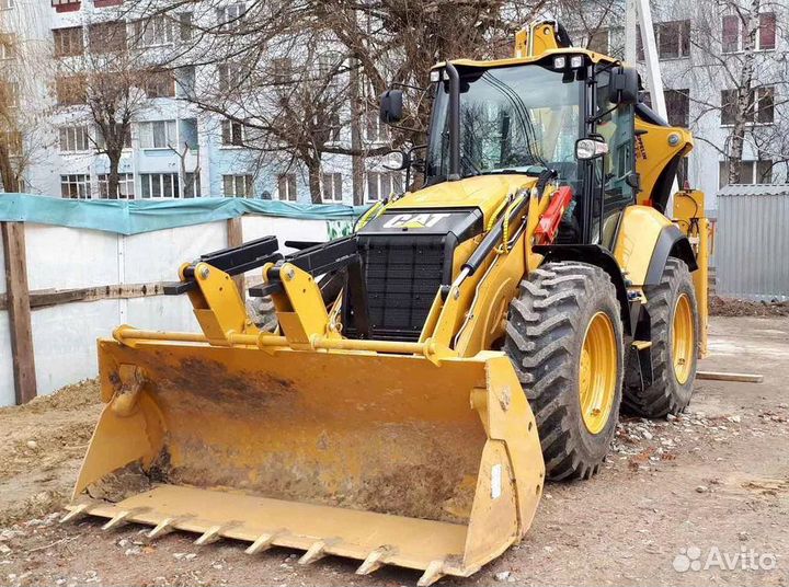 Машинист экскаватор Погрузчика CAT 434 F