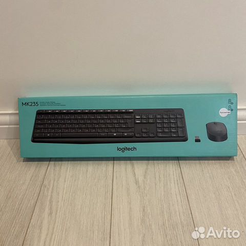 Клавиатура беспроводная Logitech MK235 (+ Мышь)