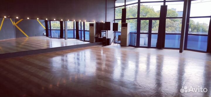 Аренда зала для школы танцев, йоги - почасовая