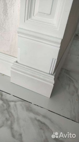 Установка плинтусов