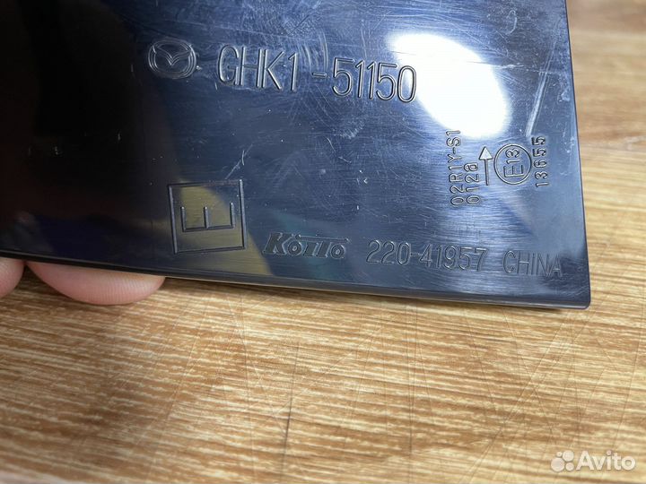 Стоп зад правый мазда 6 GJ 2012г