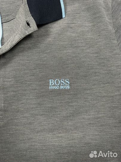 Мужское поло hugo boss