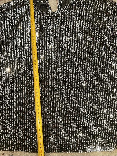 Блузка с пайетками