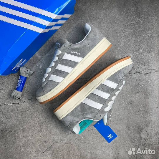 Кроссовки Adidas Campus Grey Gum (36-45)