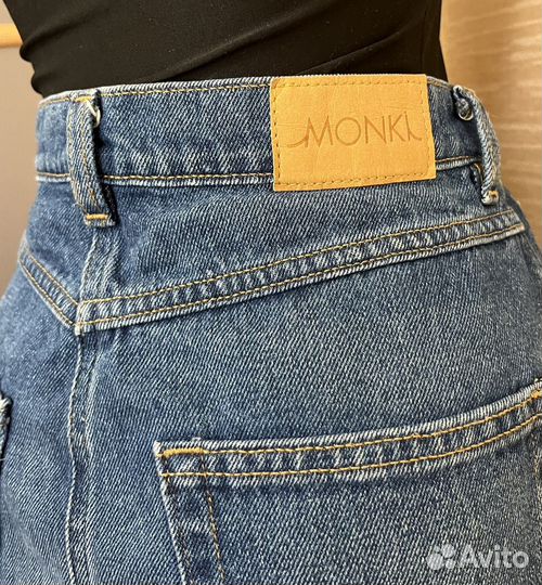 Джинсовая юбка Monki