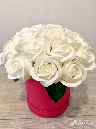 Букет из мыльных роз