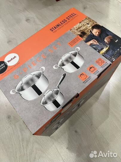 Набор кастрюль tefal