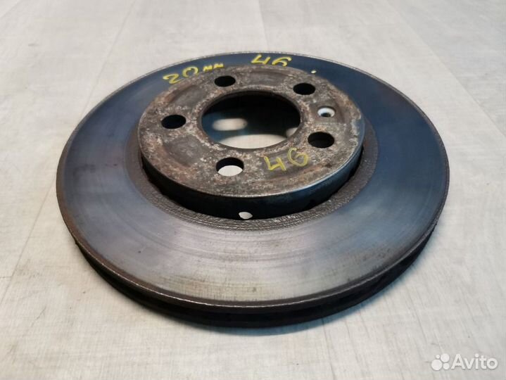 Диск тормозной передний Skoda Fabia 2 1.2 CGP 2012