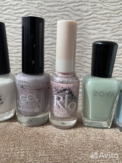 Лаки для ногтей пастельные пакетом