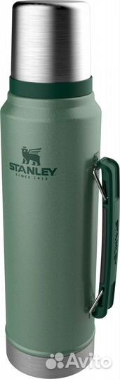 Термос stanley Classic 1L темно-зеленый Sta610