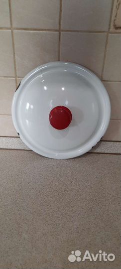 Кастрюля эмалированная, 6 литров