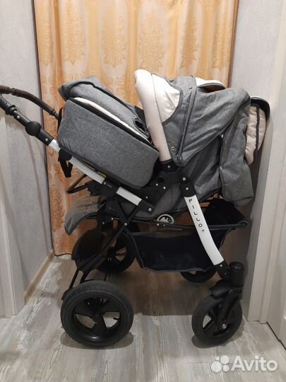 Коляска Babyton Pillo OX Grey-beige