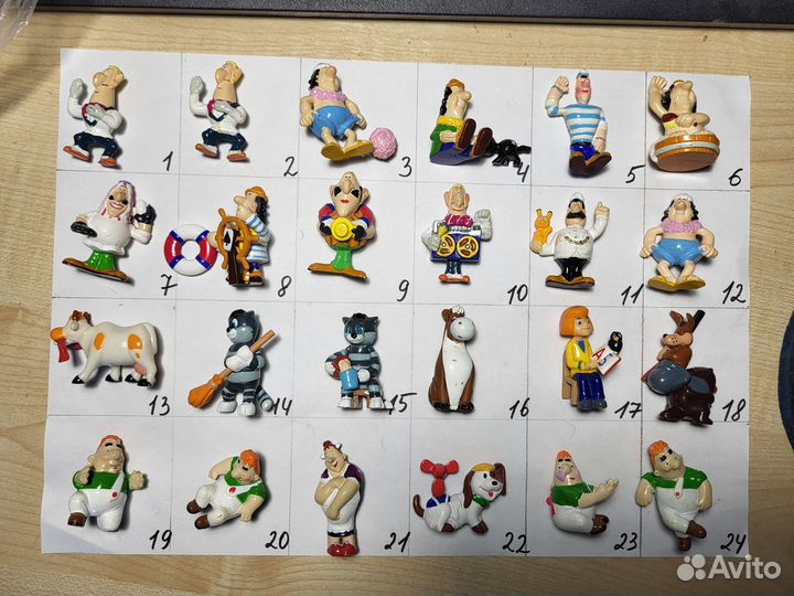 Коллекция киндер серии