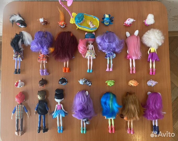 Куклы enchantimals с питомцем