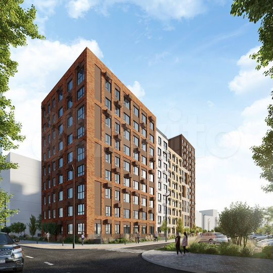 3-к. квартира, 65,1 м², 2/14 эт.