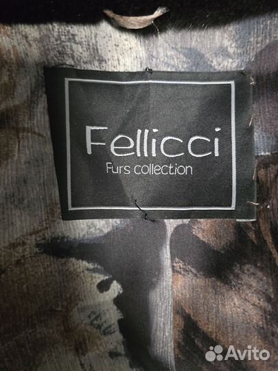 Шуба норковая Fellicci 46'48 длина 80 см