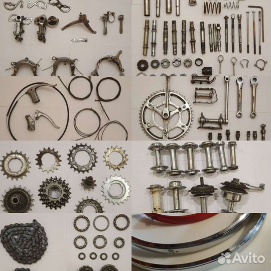 Запчасти разные к велосипедам СССР