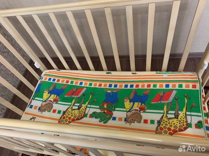 Детская кровать качалка