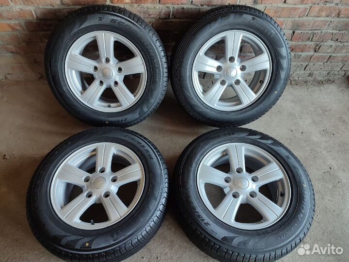 Колеса на ниву R16 5х139.7 Pirelli Scorpion