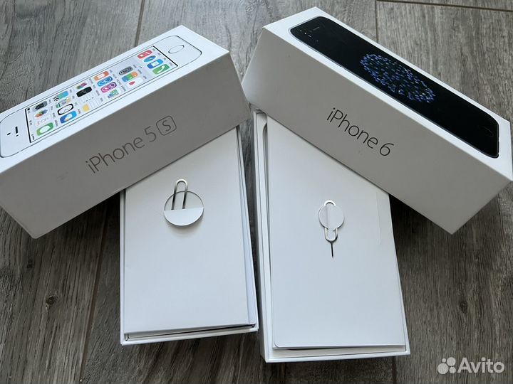 Коробки iPhone 5s, 6