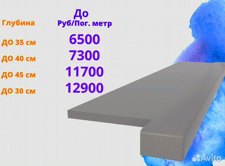 Подоконник из гранита