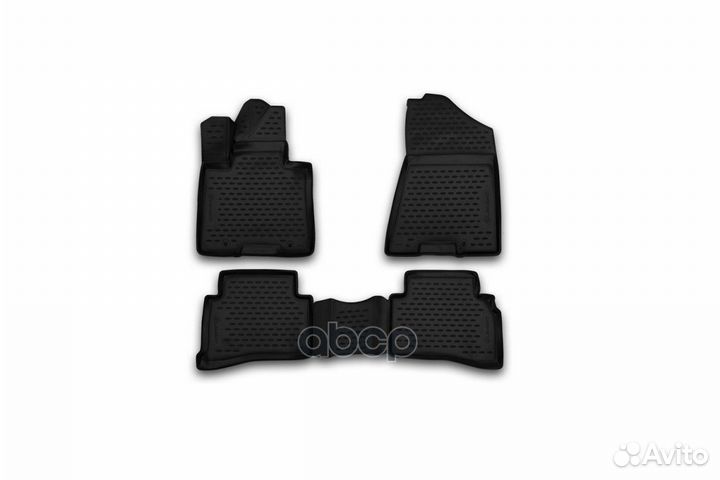 Коврики 3D в салон hyundai Tucson, 2015, 4 шт