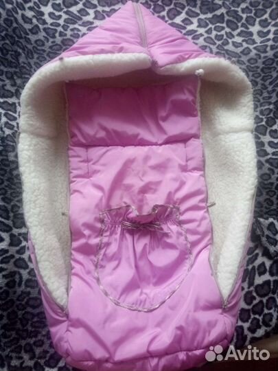 Продам конверт зимний в коляску или санки