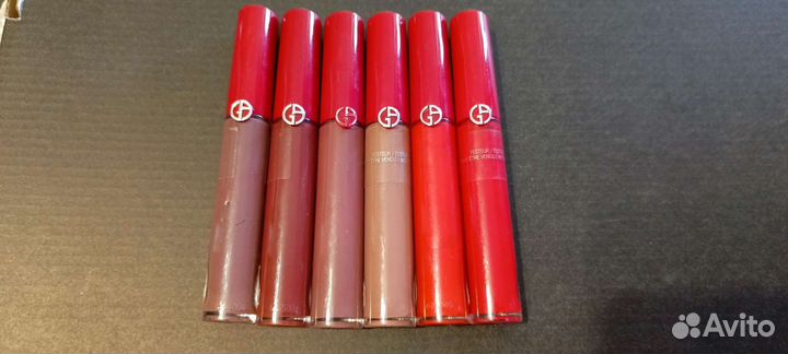 Армани, Живанши, Клиник, губная помада и блески