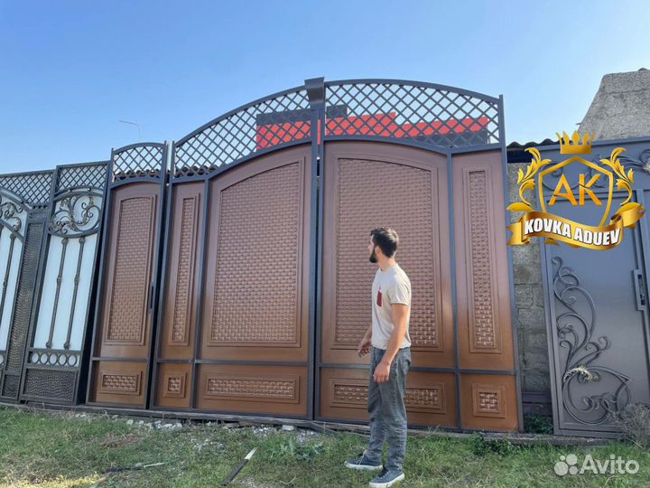 Кованные ворота