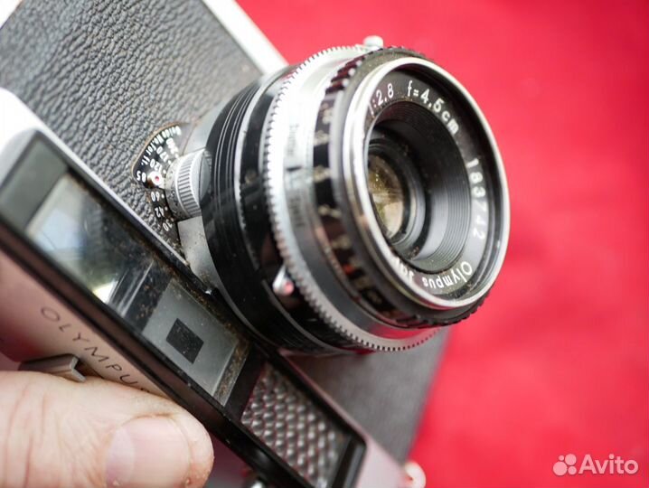 Olympus auto EYE d.Zuiko45mm f2,8 дальномерка