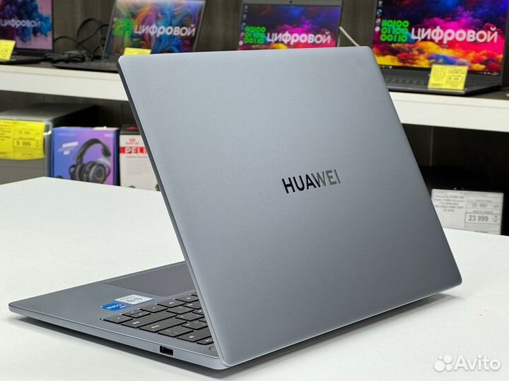 Ноутбук huawei matebook/i5-12450H/DDR4-8Gb/SSD 512