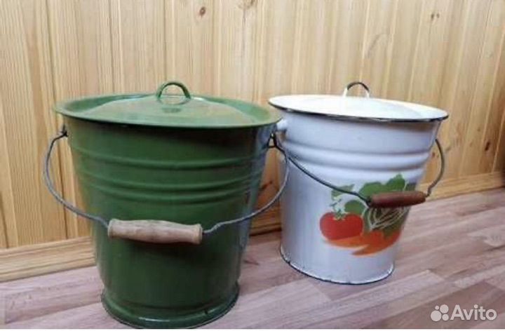 Ведро эмалированное СССР