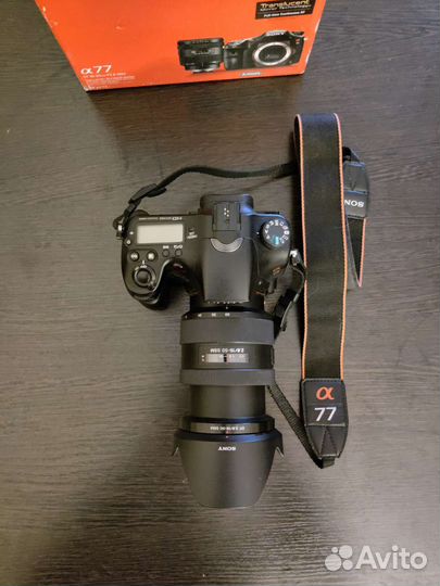 Sony a77 (Сони а77) + объектив Sony 16-50 f2.8