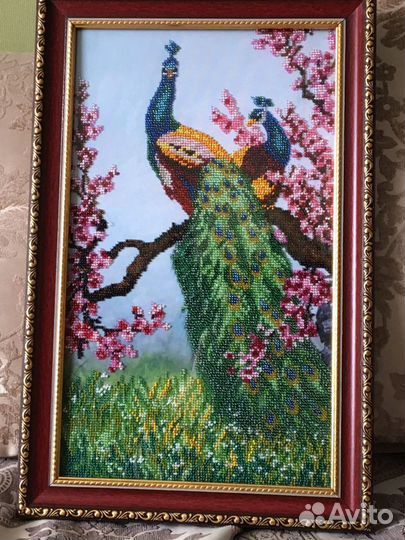 Картины вышитые бисером